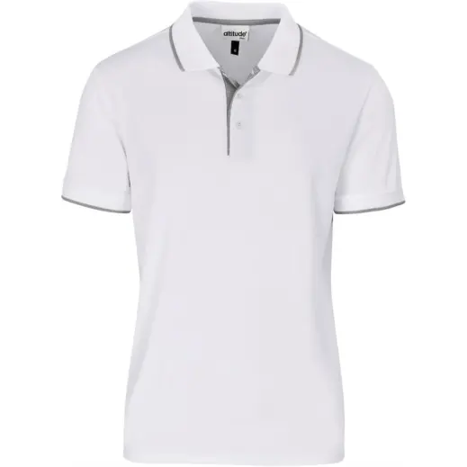 Mens Orion Golf Shirt White